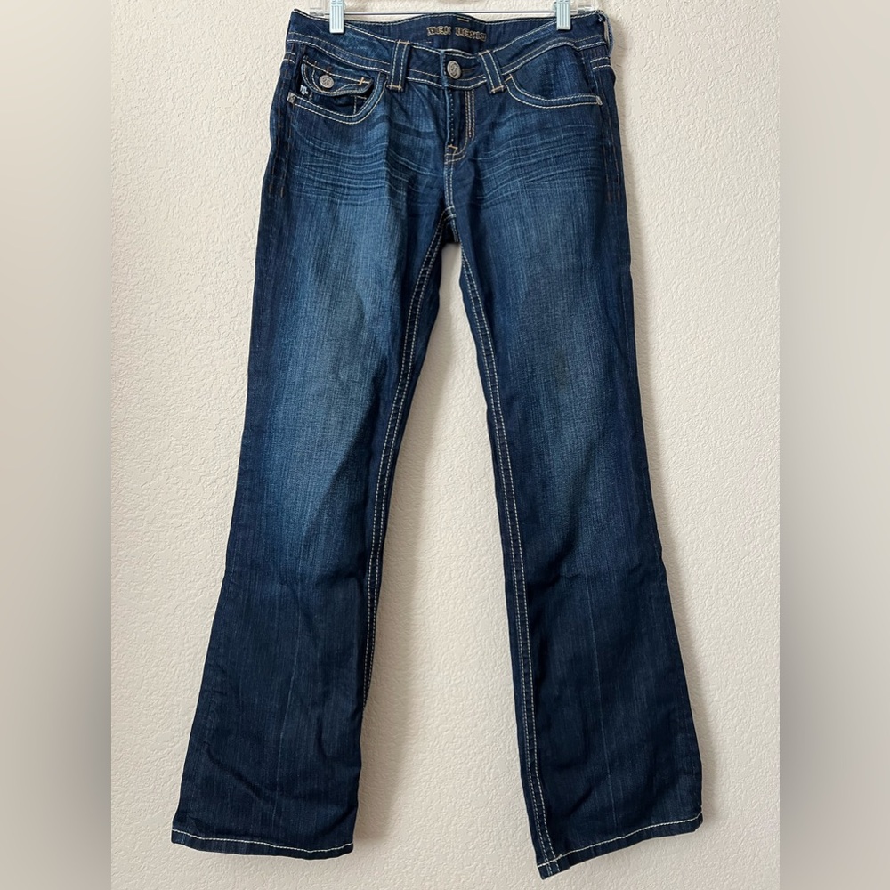 MEK Denim Jeans Boot Cut Jeans Nagoya Mens size 29 x 32 Dark Wash